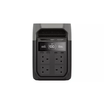Ecoflow Delta 3 Power Station, 1024Wh Solar Generator - Black